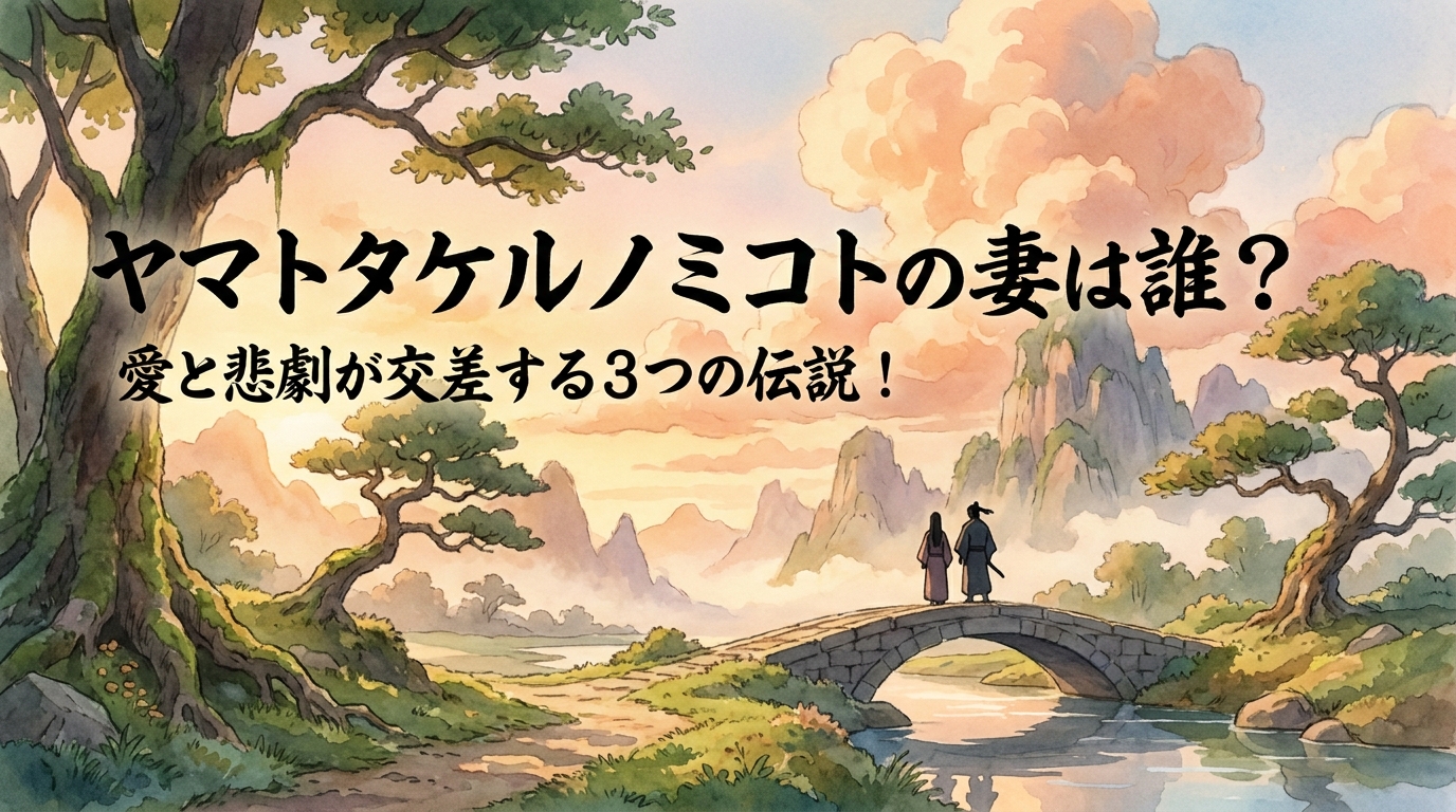 ヤマトタケルノミコトの妻は誰？愛と悲劇が交差する3つの伝説！