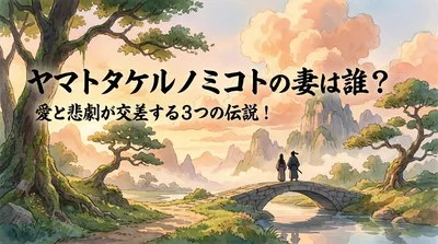 ヤマトタケルノミコトの妻は誰？愛と悲劇が交差する3つの伝説！