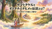 ヤマトタケルとオトタチバナヒメの伝説とは？3つのゆかりの地をご案内！