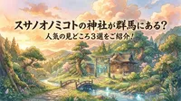 スサノオノミコトの神社が群馬にある？人気の見どころ3選をご紹介！