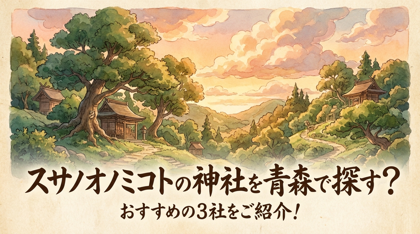 スサノオノミコトの神社を青森で探す？おすすめの3社をご紹介！