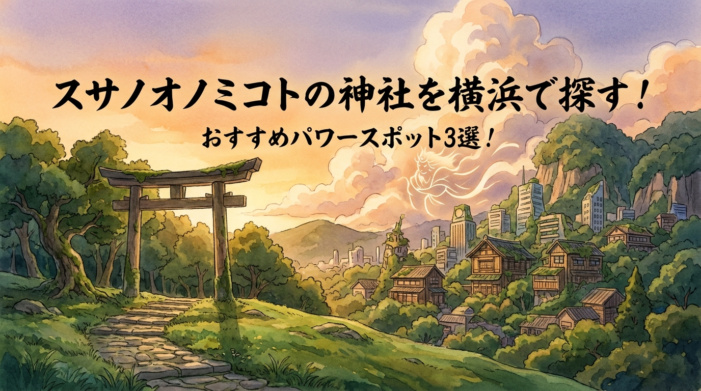 スサノオノミコトの神社を横浜で探す！おすすめパワースポット3選！