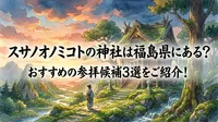スサノオノミコトの神社は福島県にある？おすすめの参拝候補3選をご紹介！