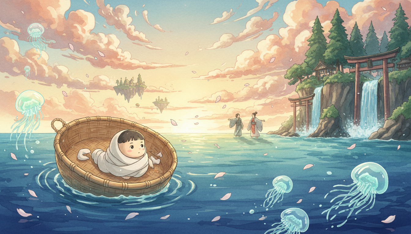 どうしてヒルコさんは海に流されてしまったのでしょうか？