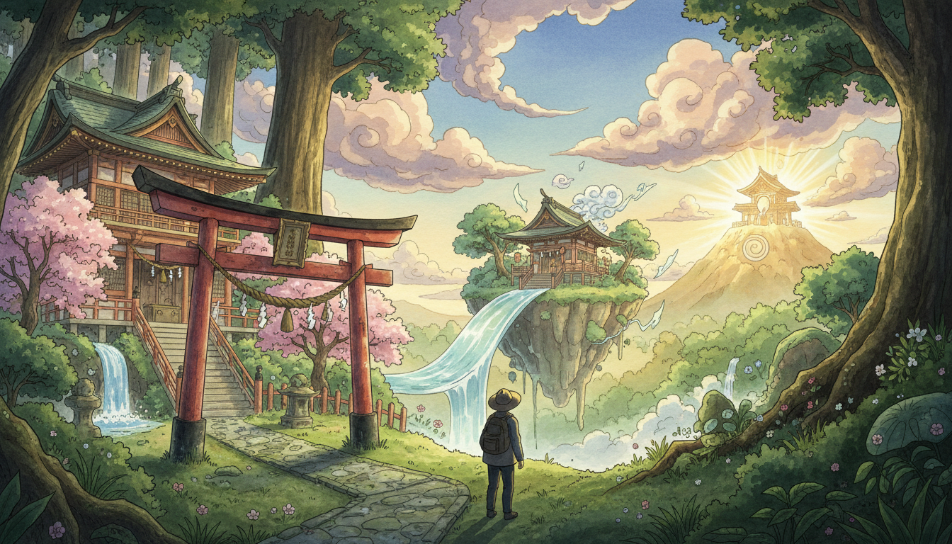 さあ、神話の神々が待つ聖地へ出かけてみませんか？