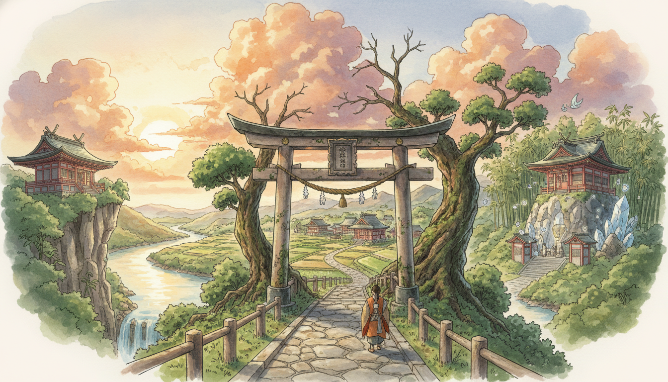 九州の神社を巡ることで神話の世界がもっと身近になります