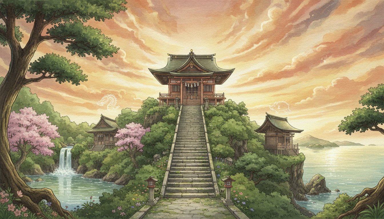淡路島で巡りたいスサノオノミコトゆかりの神社3選！