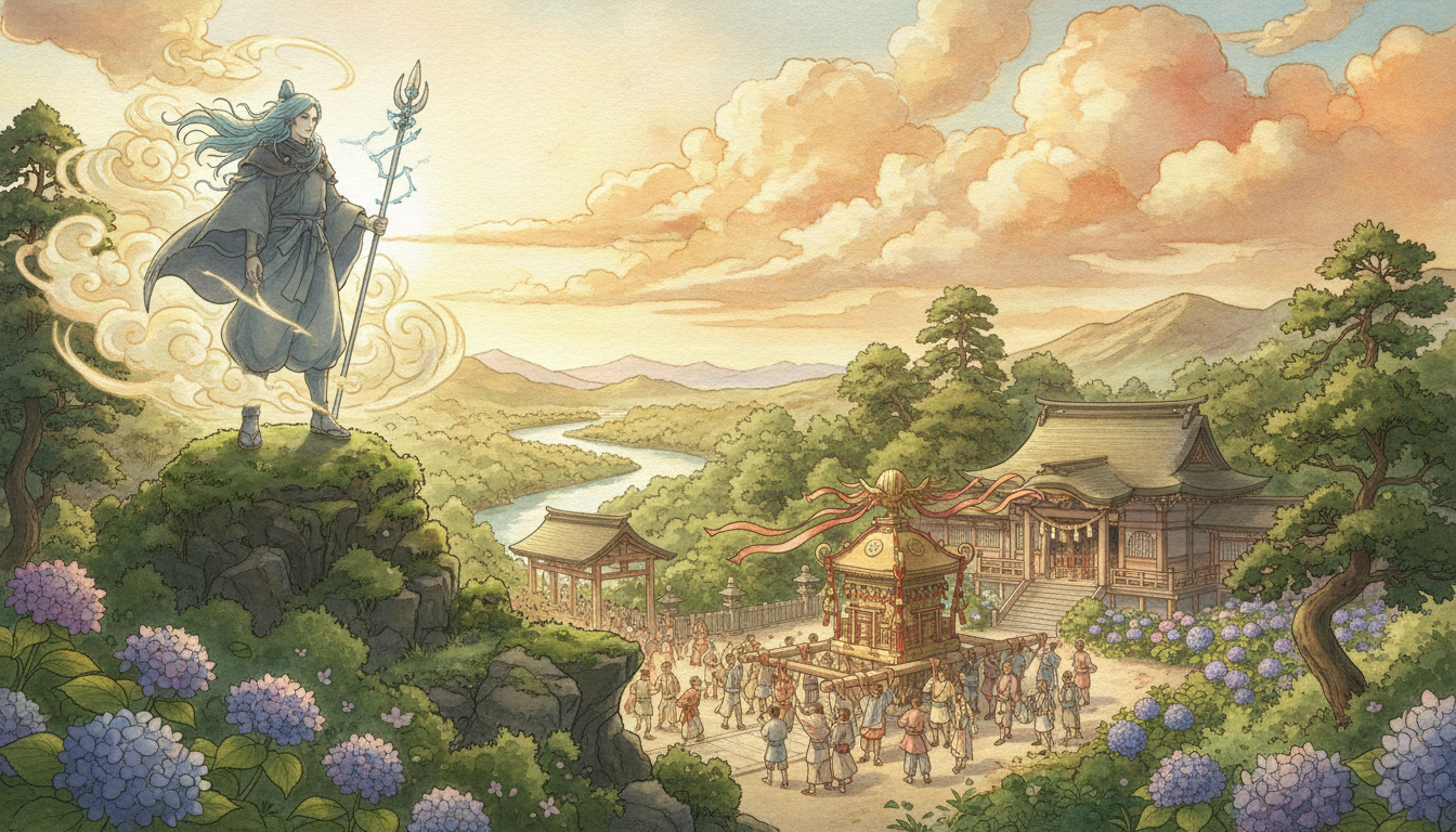 スサノオノミコトは櫛田神社で厄除けの神として祀られています