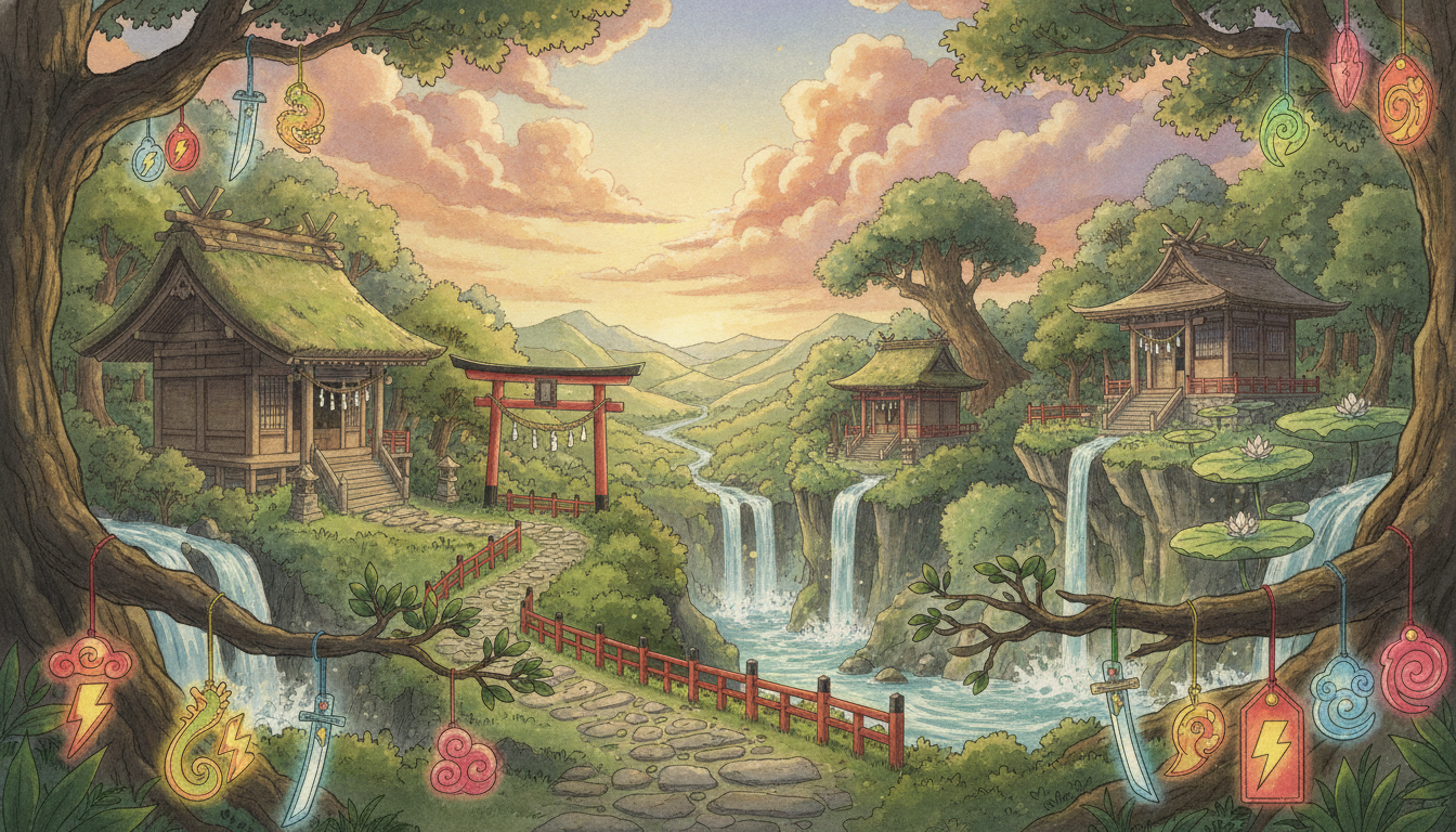 スサノオノミコトを祀る神社では多種多様なお守りがいただけます