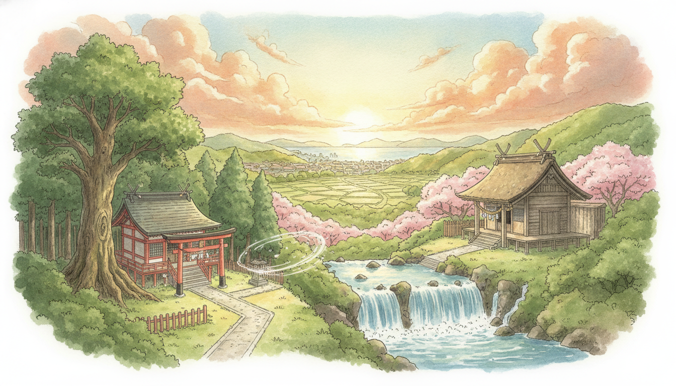 スサノオノミコトを祀る西宮の2つの神社のまとめ