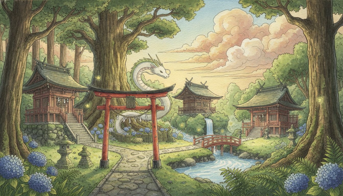 福井でスサノオノミコトを祀る代表的な神社は3社あります